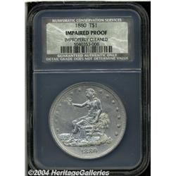 1880[T$1]--Impaired Proof, Improperly Cleaned--NCS.