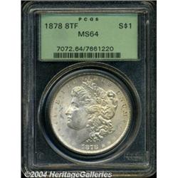 1878 8TF[S$1] MS64 PCGS.