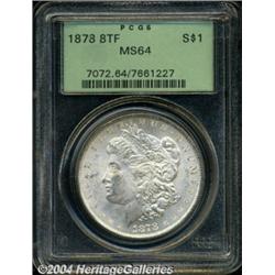 1878 8TF[S$1] MS64 PCGS.