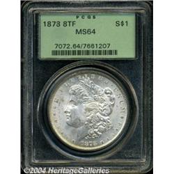 1878 8TF[S$1] MS64 PCGS.
