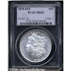 1878 8TF[S$1] MS65 PCGS.