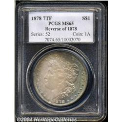 1878 7TF[S$1] Reverse of 1878 MS65 PCGS.