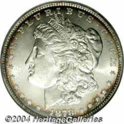 1878 7TF[S$1] Reverse of 1879 MS65 NGC.