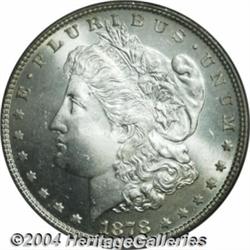 1878 7/8TF[S$1] Weak MS66 PCGS.