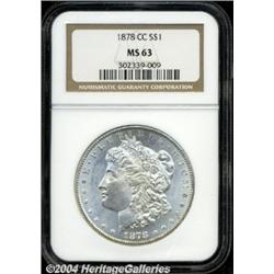 1878-CC[S$1] MS63 NGC.