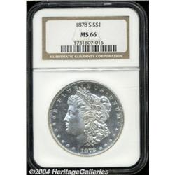 1878-S[S$1] MS66 NGC.
