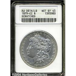 1879-CC[S$1]--Scratched--ANACS. AU Details, Net XF45.