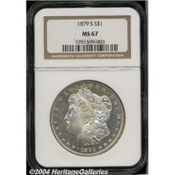 1879-S[S$1] MS67 NGC.
