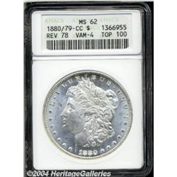 1880/79-CC[S$1] Reverse of 1878 MS62 ANACS.