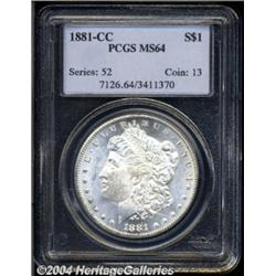 1881-CC[S$1] MS64 PCGS.