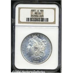 1881-O[S$1] MS65 NGC.