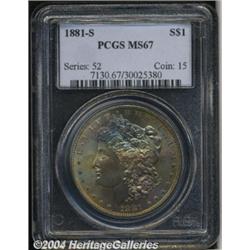 1881-S[S$1] MS67 PCGS.