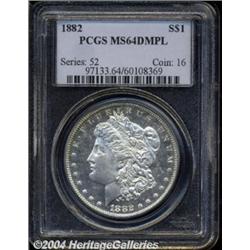 1882[S$1] MS64 Deep Mirror Prooflike PCGS.