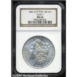 1882-O/O[S$1] MS64 NGC.