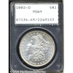 1882-O[S$1] MS65 PCGS.