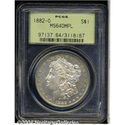 1882-O[S$1] MS64 Deep Mirror Prooflike PCGS.