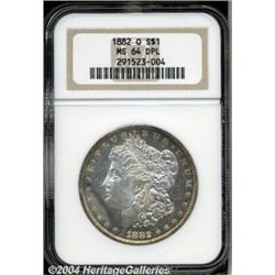 1882-O[S$1] MS64 Deep Mirror Prooflike NGC.