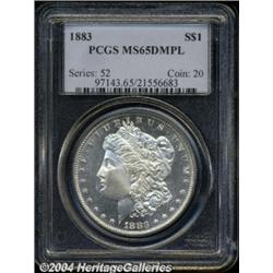 1883[S$1] MS65 Deep Mirror Prooflike PCGS.