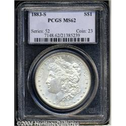 1883-S[S$1] MS62 PCGS.