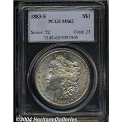 1883-S[S$1] MS62 PCGS.