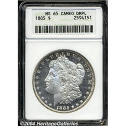1885[S$1] MS65 Cameo Deep Mirror Prooflike ANACS.