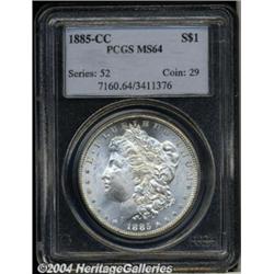 1885-CC[S$1] MS64 PCGS.