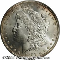 1887[S$1] MS67 PCGS.