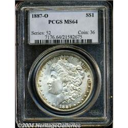 1887-O[S$1] MS64 PCGS.