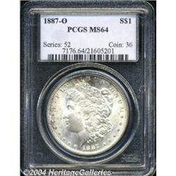 1887-O[S$1] MS64 PCGS.