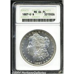 1887-O[S$1] MS64 Prooflike ANACS.