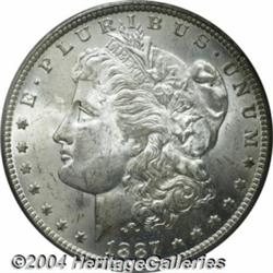 1887/6-O[S$1] MS64 PCGS.