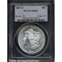 1887-S[S$1] MS64 PCGS.