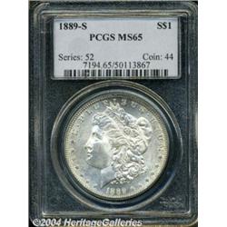 1889-S[S$1] MS65 PCGS.
