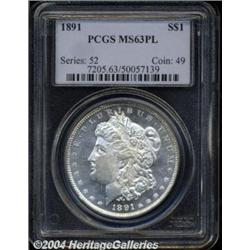1891[S$1] MS63 Prooflike PCGS.