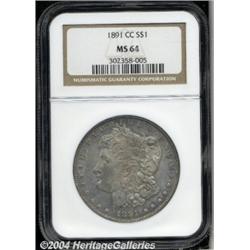 1891-CC[S$1] MS64 NGC.