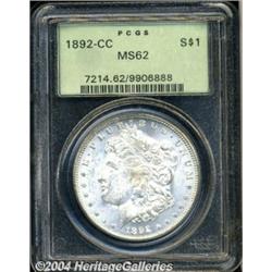1892-CC[S$1] MS62PCGS.