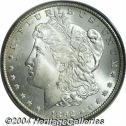 1892-CC[S$1] MS65 PCGS.