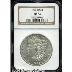 1892-O[S$1] MS64 NGC.