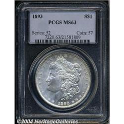 1893[S$1] MS63 PCGS.