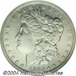 1893-S[S$1]--Damaged, Cleaned--ANACS. XF Details, Net VF20.