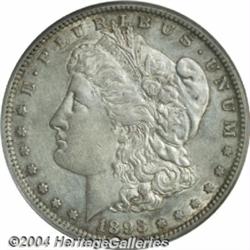1893-S[S$1] AU53 PCGS.