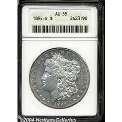 1894-S[S$1] AU55 ANACS.