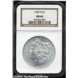 1900-S[S$1] MS64 NGC.