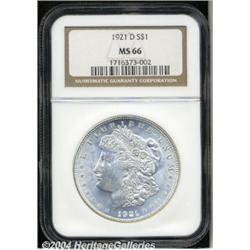 1921-D[S$1] MS66 NGC.