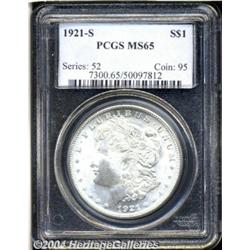 1921-S[S$1] MS65 PCGS.