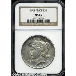 1921[S$1] MS65 NGC.
