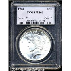 1923[S$1] MS66 PCGS.