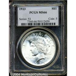 1923[S$1] MS66 PCGS.