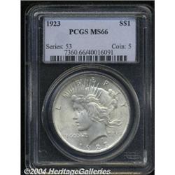 1923[S$1] MS66 PCGS.