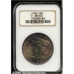 1924[S$1] MS64 NGC.